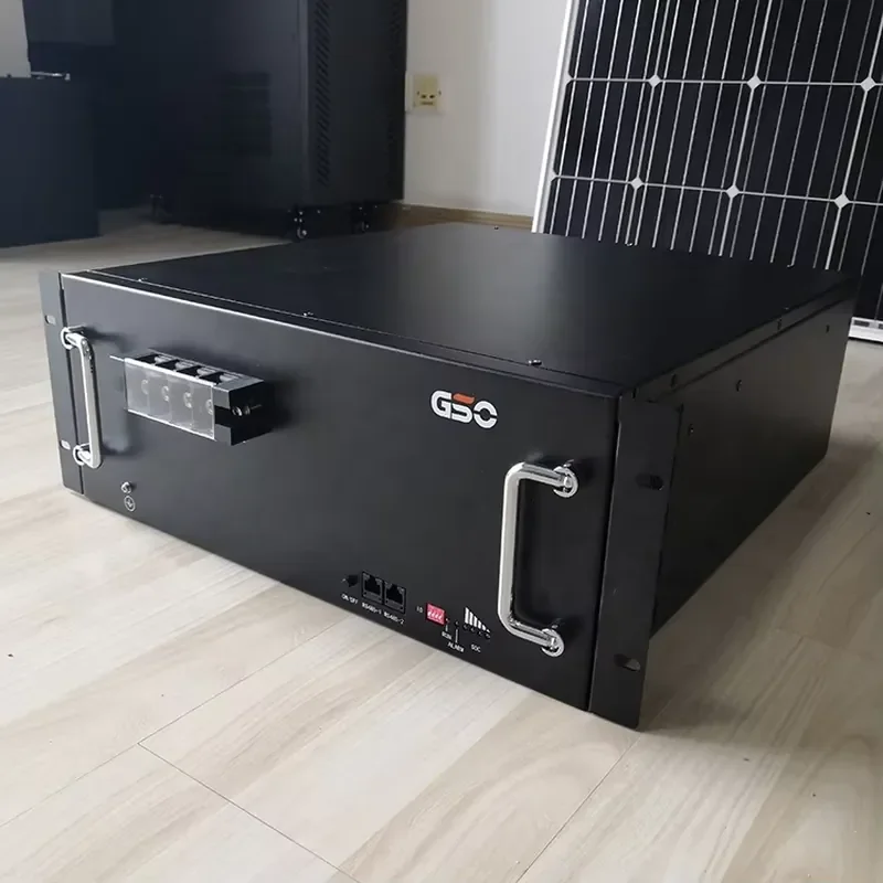 Customized Rechargeable Outdoor Battery Cabinet 48V 51.2V 100AH 200AH Lifepo4 Batterie Li Ion Battery Energy Storage System view 3