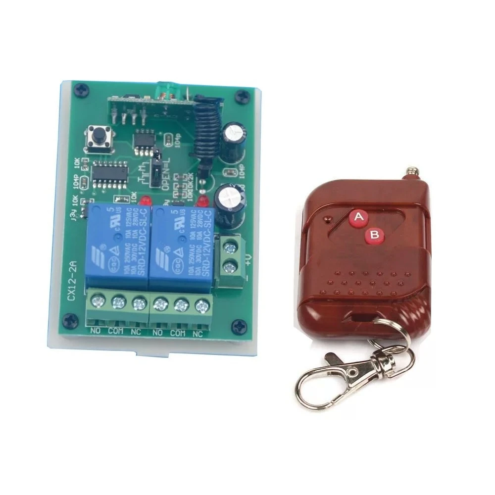 12V24V two-way wireless remote control switch access control, remote control