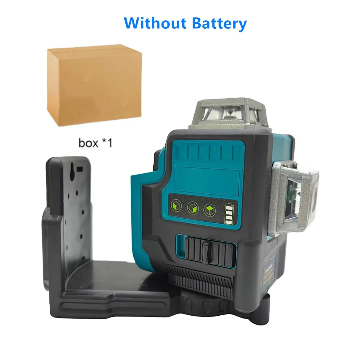 Voor Makita 18V Batterij Laser Niveau 12 Lijnen 3 Zijden * 360 Graden Horizontale & Verticale Groene Balken meter Zelfnivellerende Laser Gereedschap