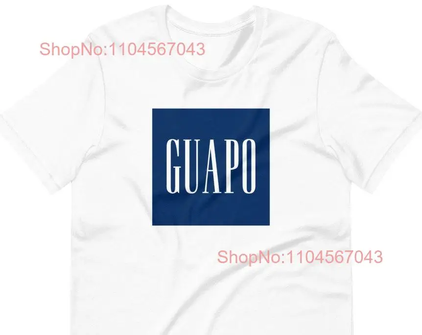 تي شيرت فلبيني GUAPO Blue Square Premium ملابس مضحكة للرجال Pinoy Pinay Phillippines محاكاة ساخرة أمريكية