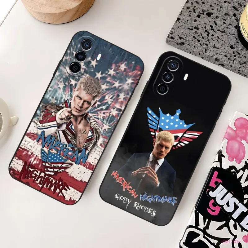 Luxury Cody Rhodes Phone Case For Honor 60 X20 X9 30 10 Pro 20i 70 50 SE V9 X30 V40 V30 V20 X10 Max Cover