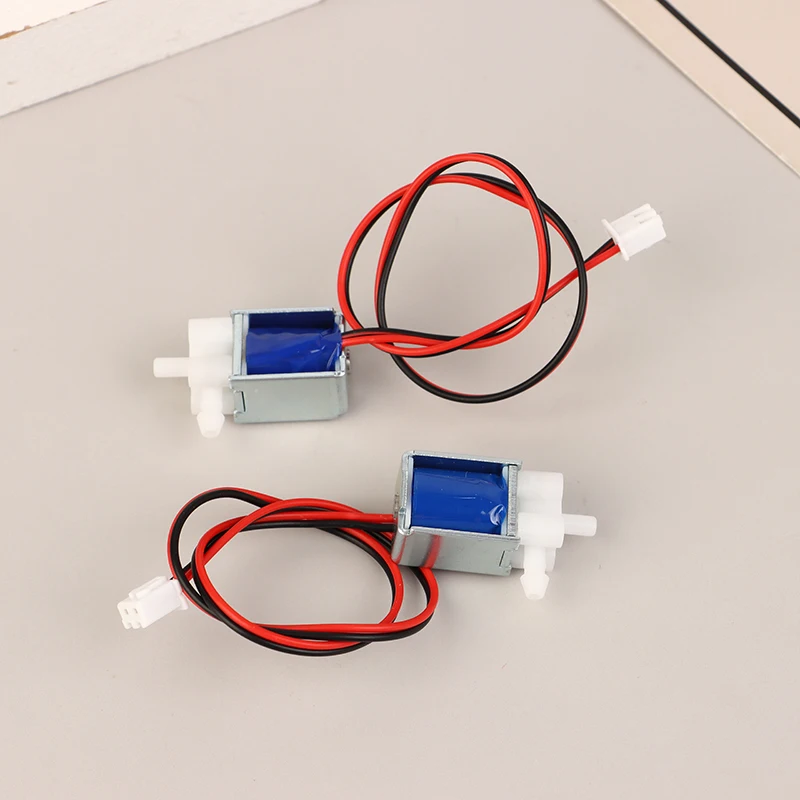 Bidirectional Function Mini Solenoid Valve, Electric Water & Exhaust Control, DC 3.7V 6V 12V, Normally Closed