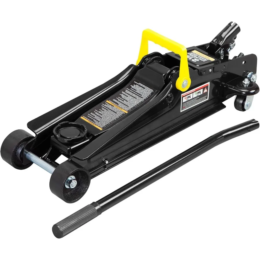 

2.5 Ton 5000 lb Low Profile Hydraulic Trolley Jack Black AT825051BR