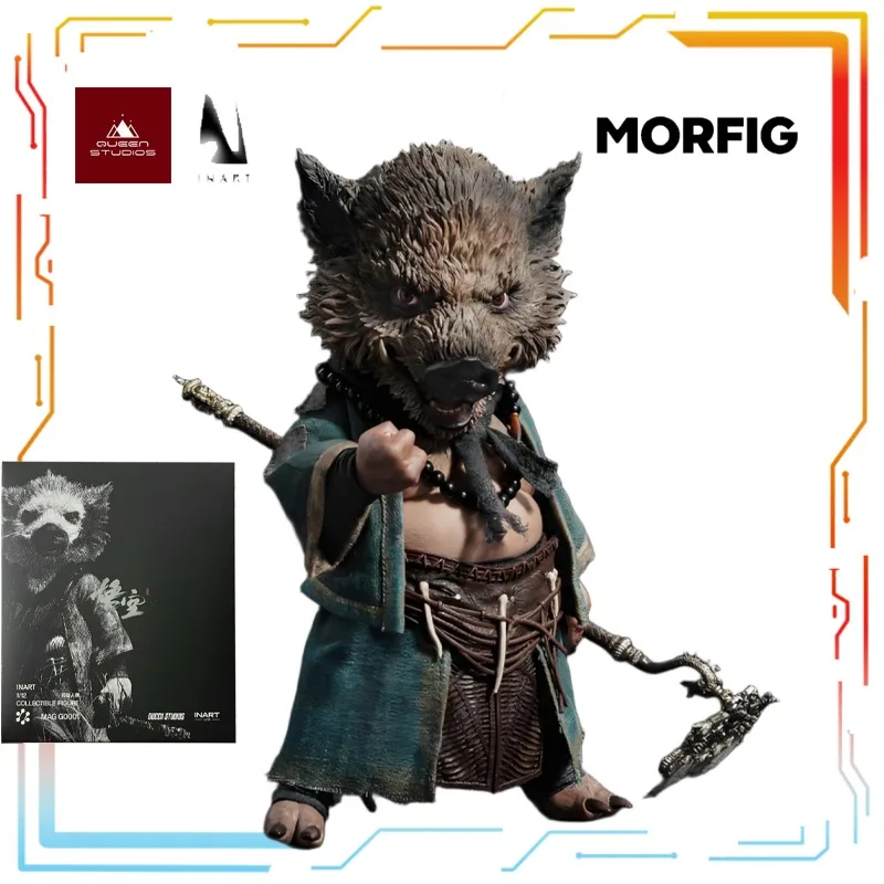 

INART Original 1/12 Finished Movable Doll Series Zhu Bajie (Journey To The West) Anime Action Figure Toys Model Gifts for Boys