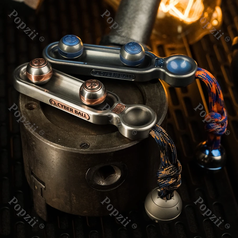 Juguetes de Metal Dz Cyber Ball, deslizador de empuje, juguetes para aliviar el estrés, múltiples formas para jugar, Spinner de cuentas EDC, juguetes inquietos