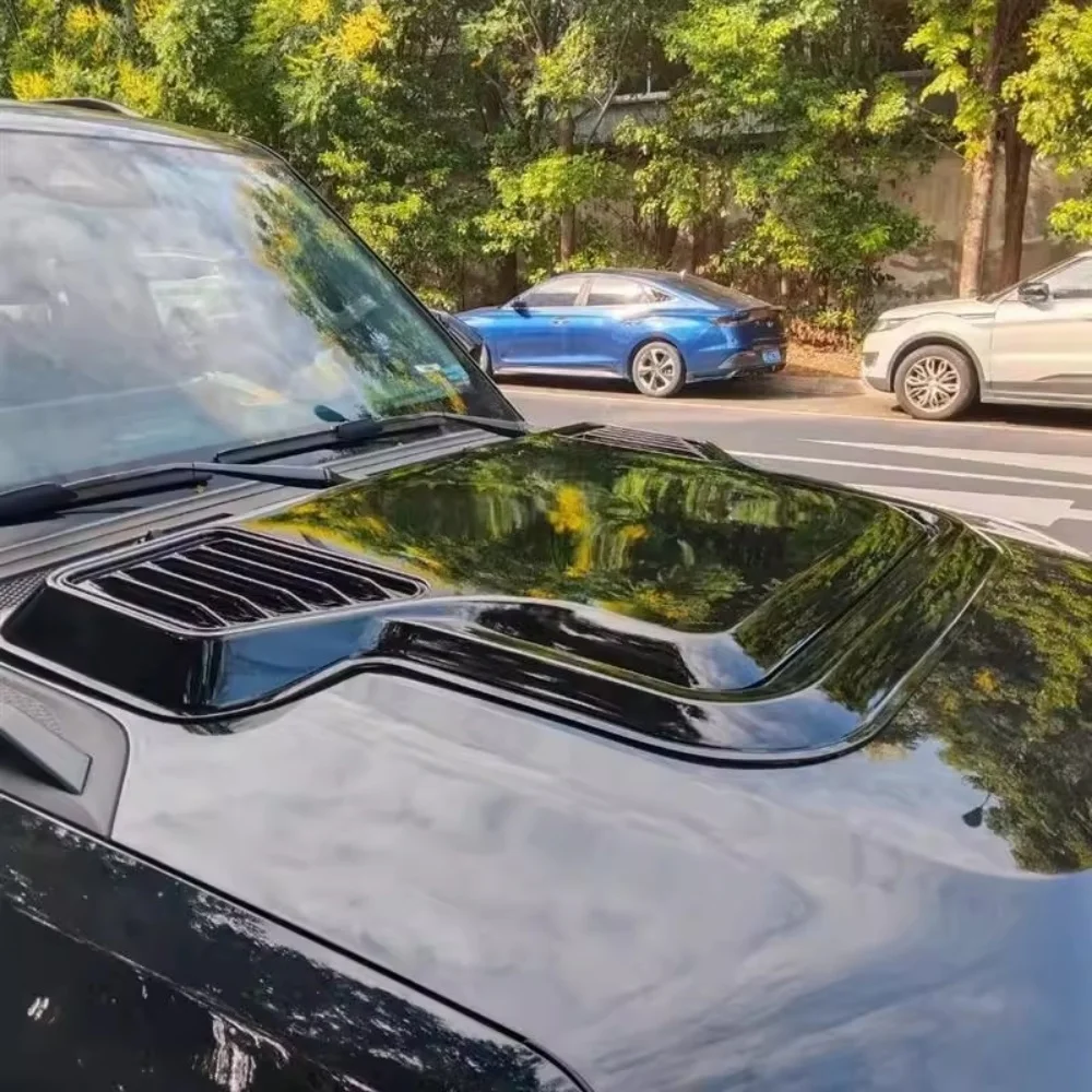 Conjunto de tira embellecedora de cubierta de capó de motor para Jetour Shanhai T2, accesorios para automóviles de nuevo estilo modificados