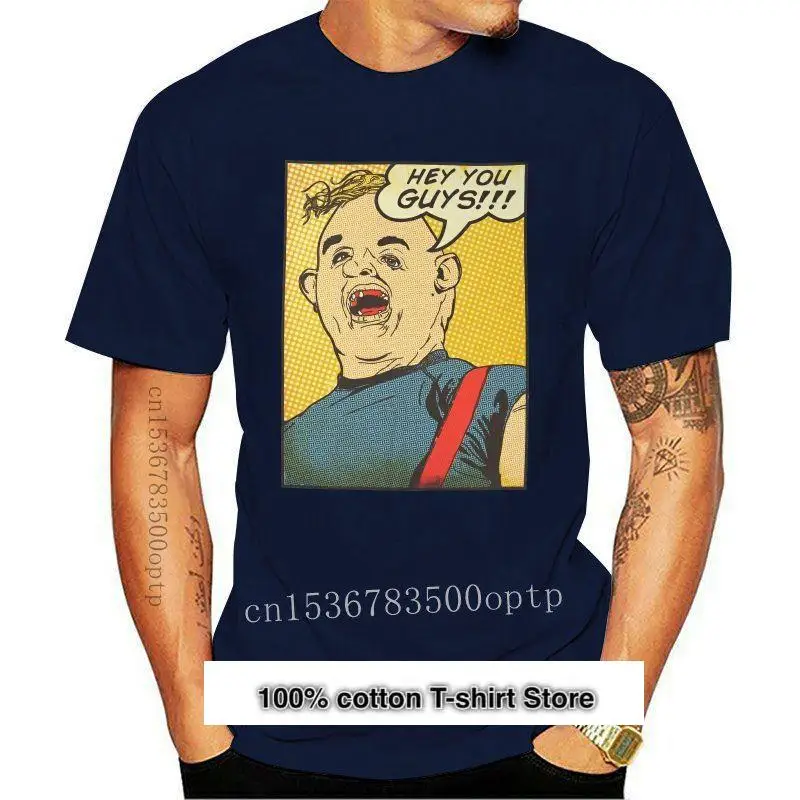 Camiseta de diseño de goonías Pop, camiseta de arte, impresión personalizada, diseño de moda 2024