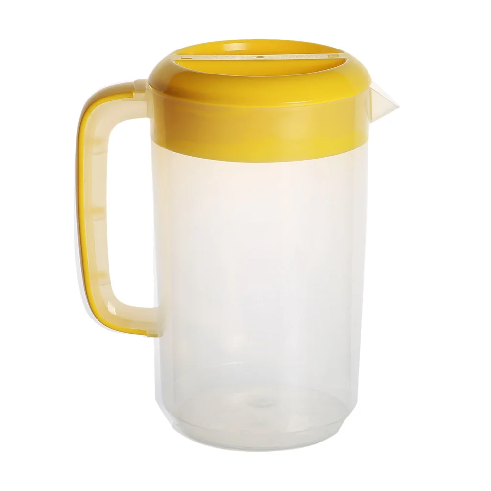 

2500Ml Milk Tea Measuring Pitcher Transparent Plastic Cold Water Kettle For Beverage Storage Serving Juice Pot Kitchen Bar Use