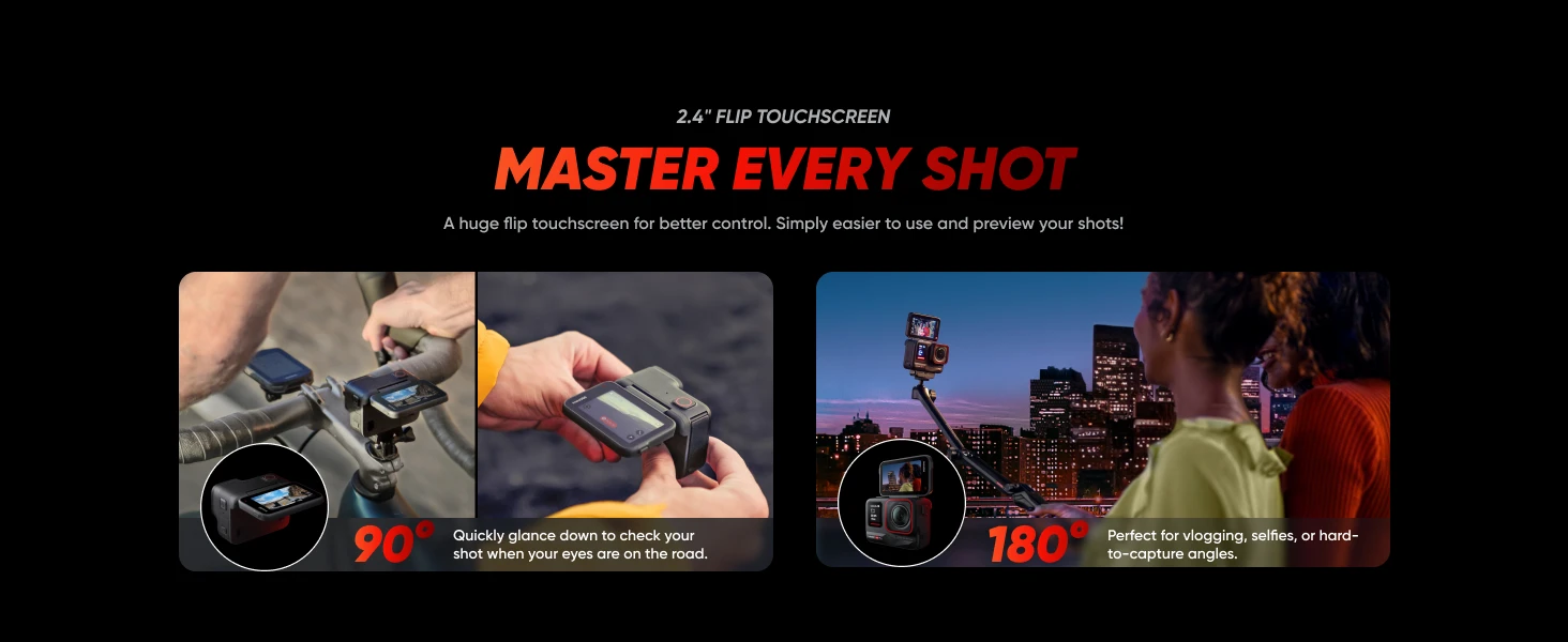 Insta360 Ace Pro Wasserdichte Action-Kamera mit Leica 1/1,3-Zoll-Sensor, KI-Geräuschunterdrückung für bessere Bilder, 4K120fps – Detail 16