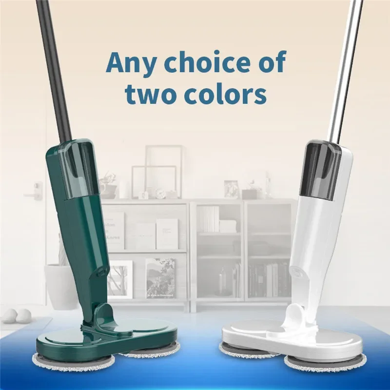 Electric Floor Mop With Sprayer Handheld Spin And Go Mop Without Cable And Water Tank Floor Washing Mops Cleaning Household