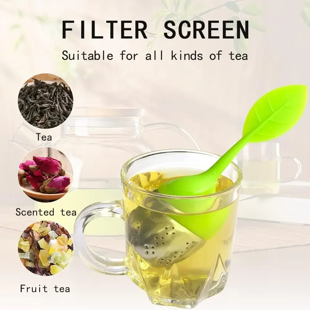 14/7Pcs Tea Infuser For Spice Filter Tea Bag Leaf Infuser Teaware Fancy Sieve Herbal Tools Teamaker For Tea Strainer Diffuser