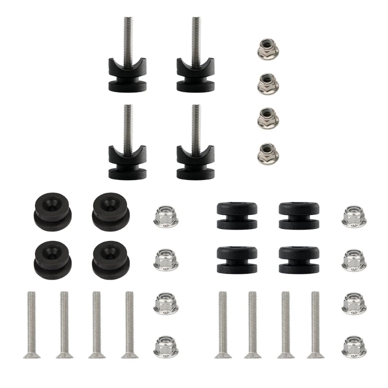 

Motorcycle Quick Release Buckle Base Plate Plastic Pad Cushion Bases for Easy Installation & Removal of Side Boxes
