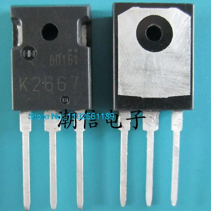 

10PCS/LOT K2667 2SK2667 3A 900V