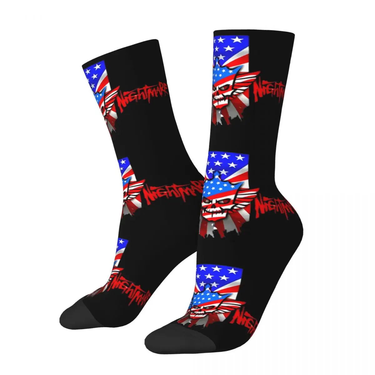 Male Cody Rhodes In The Ring Socks Cute Casual American Nightmare Socks Novelty Merch Middle TubeSocks Wonderful Gifts