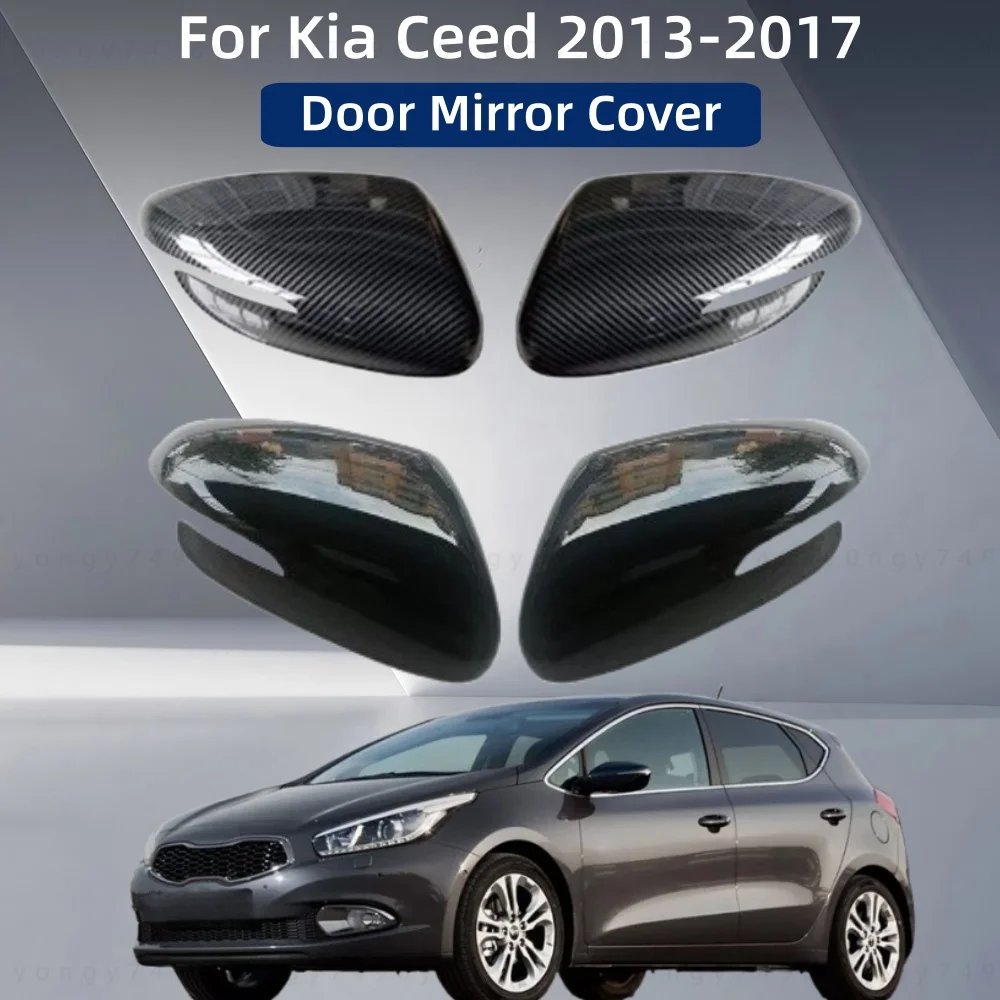 

ABS для Kia Ceed 2013 2014 2015 2016 2017, модификация автомобиля, аксессуары для заднего вида, хромированная крышка бокового зеркала, стиль отделки