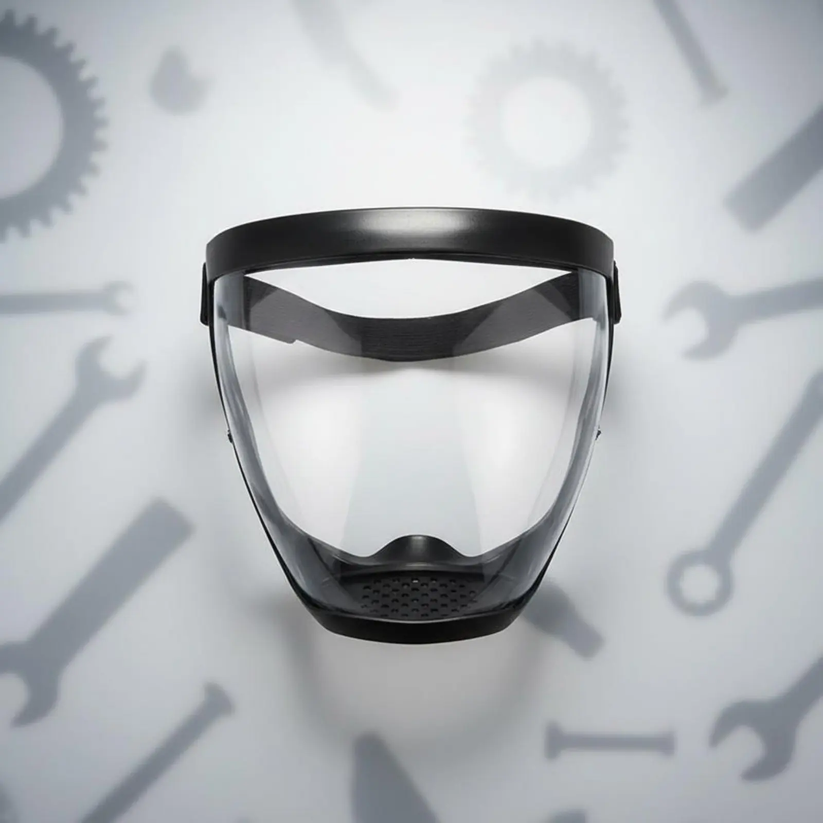 Grinding Face Guard Particles-Resistant Full Face Guard Clear Visor Safety Face Shield Ergonomic Design Safety Equipment