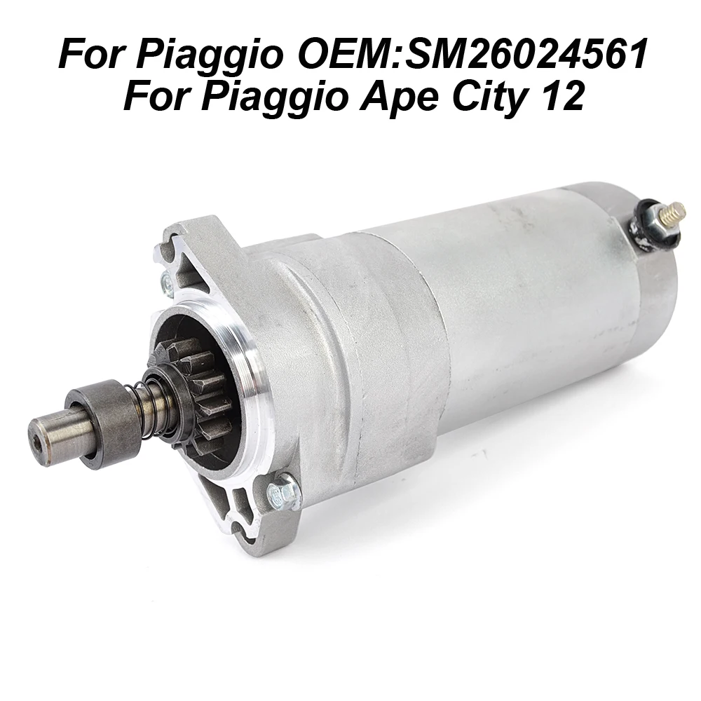 

Starter Motor For Piaggio Ape City 12 SM26024561