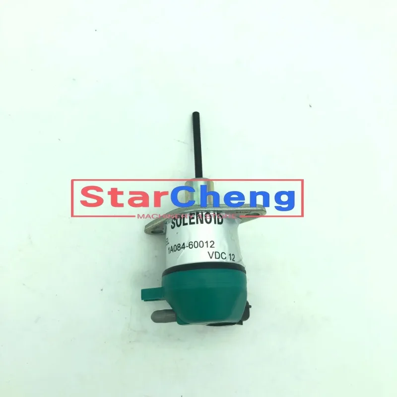 

for Engine V2003 V2203 V2403 High Quality Spare Parts Fuel Shut Off Solenoid 1A084-60012 1A021-60010 Excavator Accessories