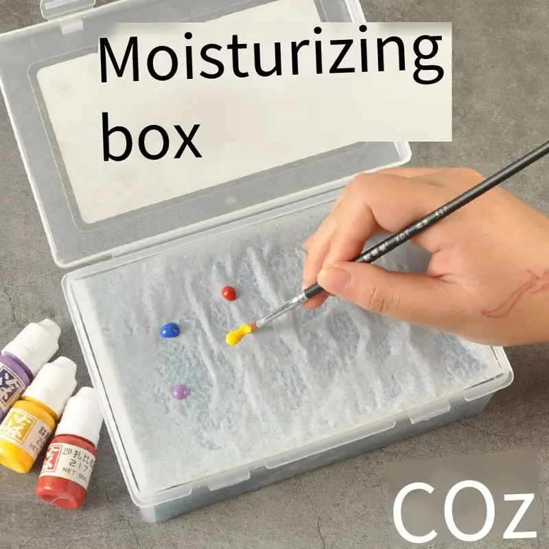 Wet Box Color Moisturizing Palette Disc Model Waterborne Paint AV Propylene Pigment Hand Painting Durable Preservation AK