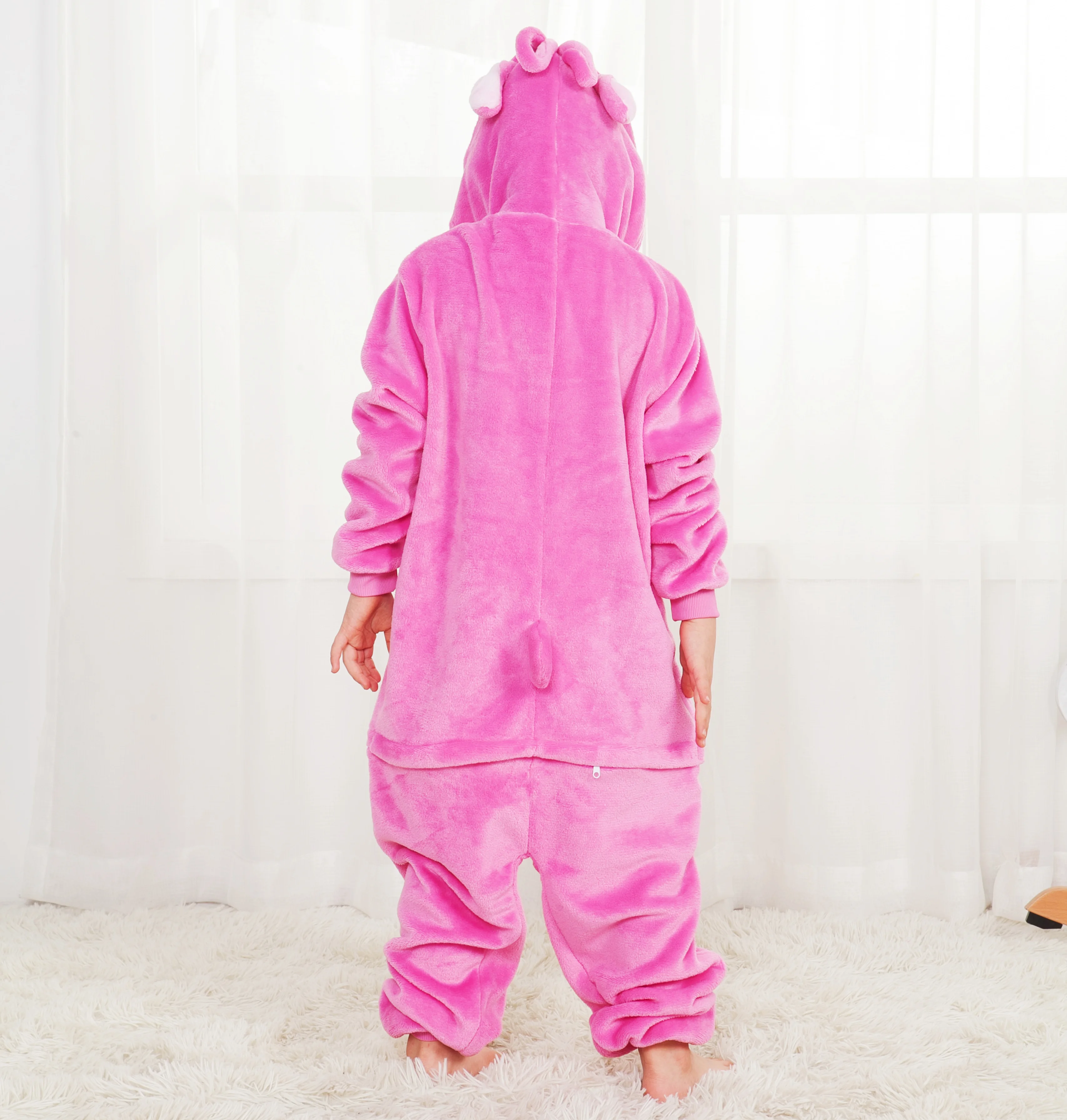 Kigurumi غرزة الكرتون نيسيس الاطفال الأطفال بيجامة على شكل حيوانات حللا الفتيات الفتيان أنيمي تأثيري ازياء لعيد الميلاد عيد الهالوين