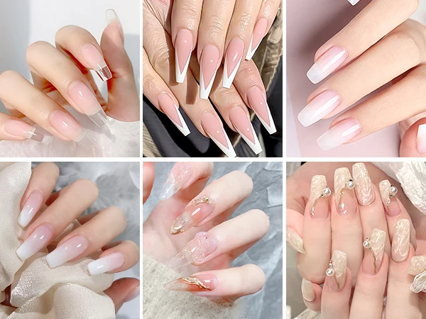 VENALISA Jelly Gel 50 ml Pink Nude Collection Nicht brennendes Hartgel Soak Off UV LED Soft Extension Builder Nagelgel Nagelmaniküre – Detail 15
