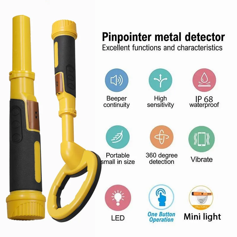 

New Multi-Functional 2-In-1 Underwater Fully Waterproof Outdoor Handheld Metal Detector For Diving