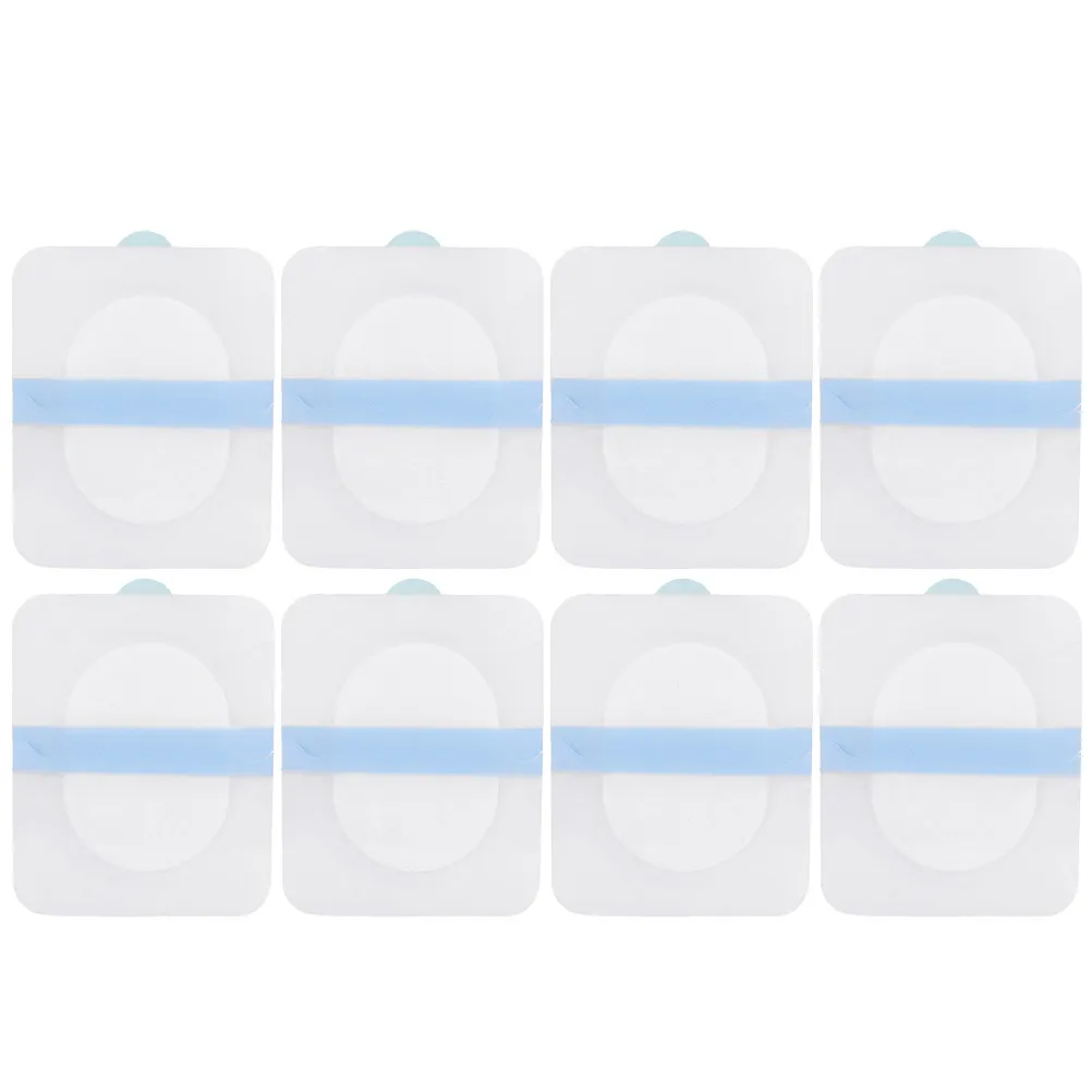 

8 листов одноразовых невидимых самоклеящихся дышащих прокладок от пота для подмышек, впитывающих пот, для всех