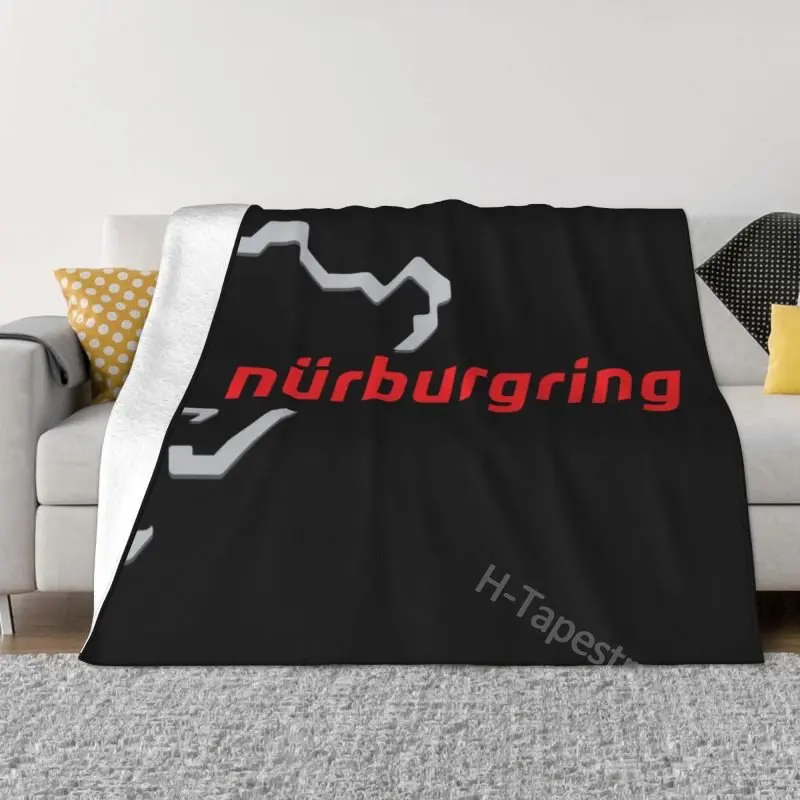 60x80 Inch Nurburgrings Home Textile Luxury Adult Gift Warm Lightweight Blanket Printed Soft Thermal Blanket Boy Girl Blanket