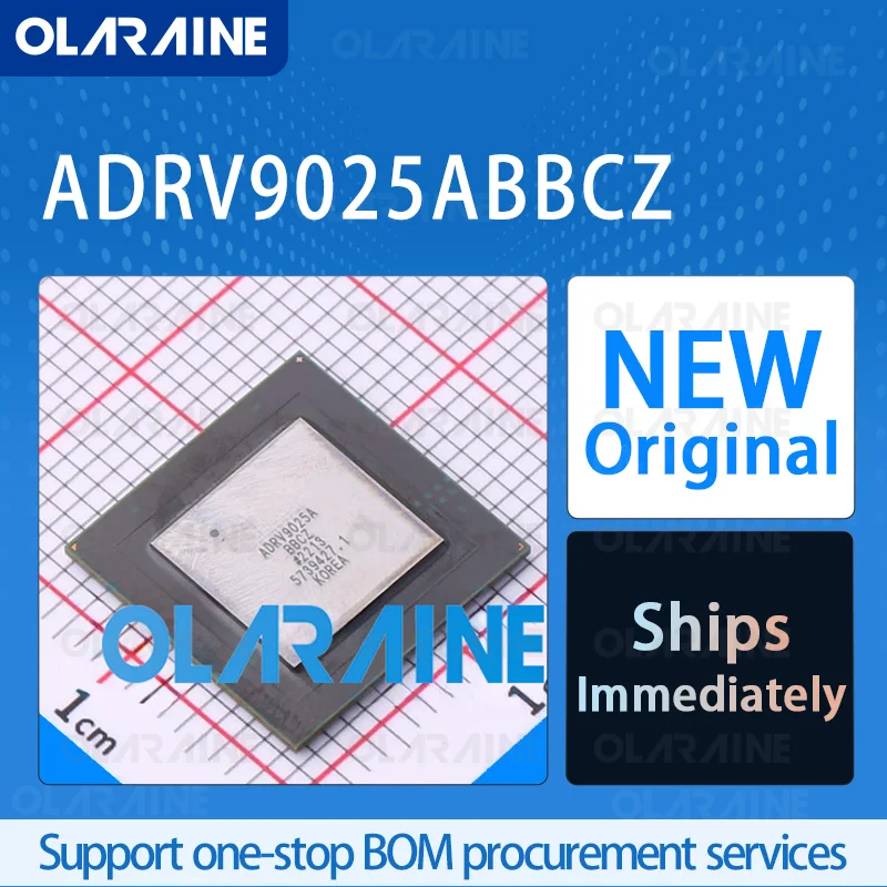 

1/5/10Pcs ADRV9025ABBCZ BGA-289 original ic chip Wireless transceiver chip RoHS