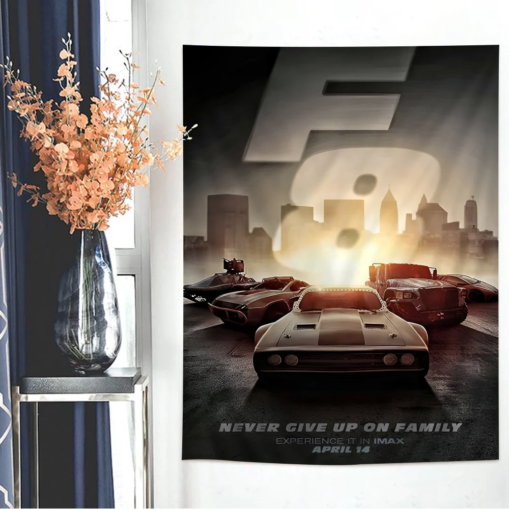 Fast And Furious Classic Vintage Hanging Bohemian Tapestry Hanging Tarot Hippie Wall Rugs Dorm Home Decor