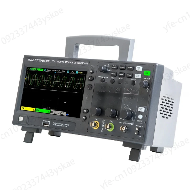 Signal Generation Oscilloscope DSO2C10 2C15 2D10 2D15 Dual-Channel Digital Storage Oscilloscope 100M 150M 1GS/s