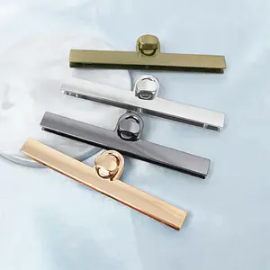 1  Vintage Bag Metal Clasp Turn Locks Twist Button For DIY Handbag Leather Craft Bag Purse Hardware Elegant Gold Bag Accessori