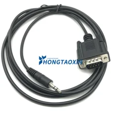 9Pin DB9 Female Male To 2.5mm 3.5mm  Male For interphone intercom DC 2.5 3.5 Audio Cable  RS232 To Com DB9 Cord 1.5m