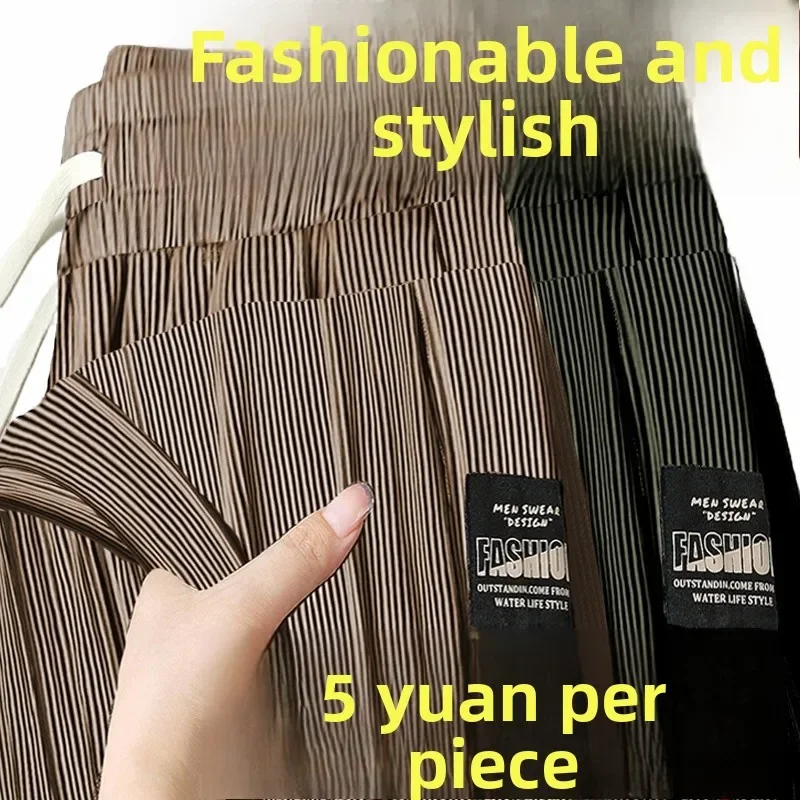 Mens Casual Straight Leg Pants Lightweight Summer Workwear Resistant To Wear Dirt Construction Site Labor Protection Sport Pants