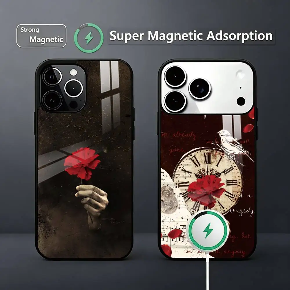 H-Hadestown Eurydice Drama Phone Case For iPhone17,16,15,14,13,12,11 Plus,Pro Magnetic Supports Magnetic Wireless Charging