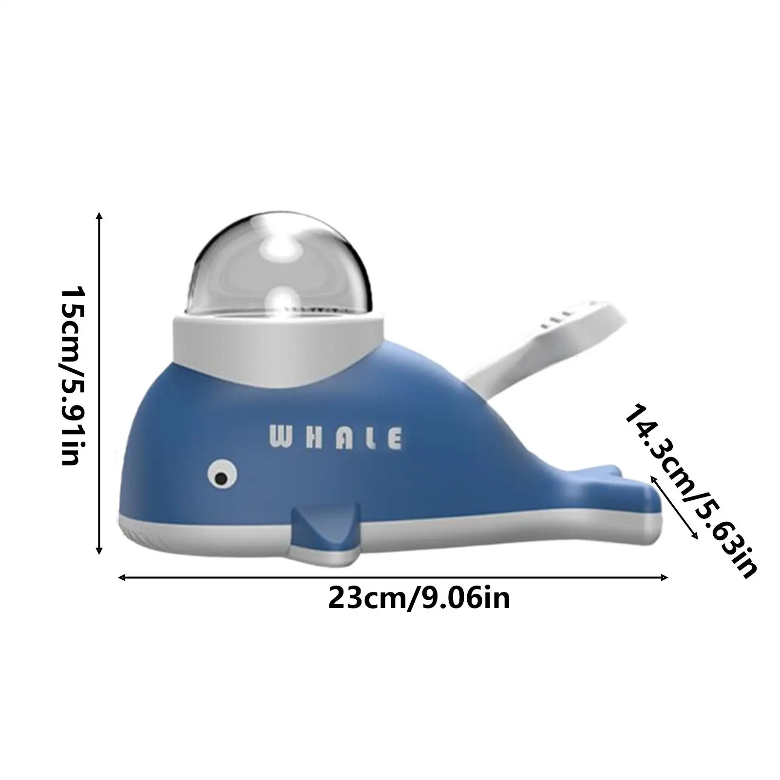 علاج الاستغناء عن ألعاب الكلاب على شكل الحوت المغذية البطيئة علاج تفاعلي الاستغناء عن ألعاب الكلاب للحيوانات الأليفة الصغيرة والمتوسطة والكبيرة