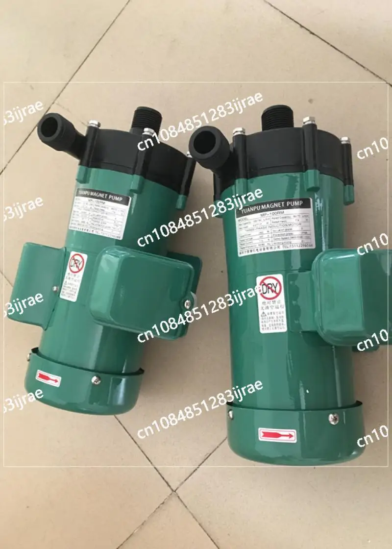 Mp-100Rm Magnetic Pump Md-100R Chemical Pump Electroplating Magnetic Pump Acid and Alkali Resistance Plastic Sea Water