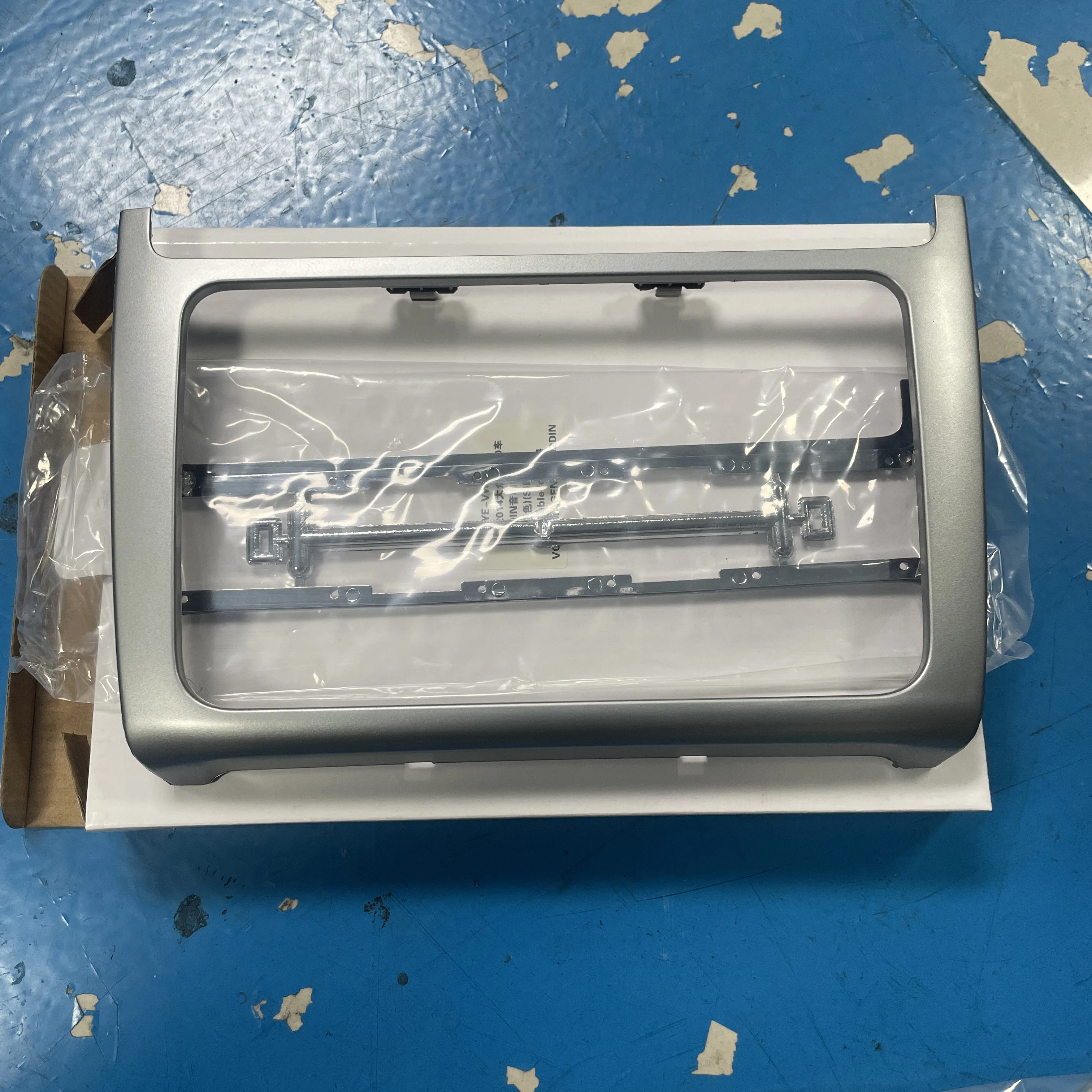 

Radio Frame Headunit Screen Bezel CD Plates Decorative Frame Panel for VW MQB POLO 6C 6R 2014-2017 ABS High Quality