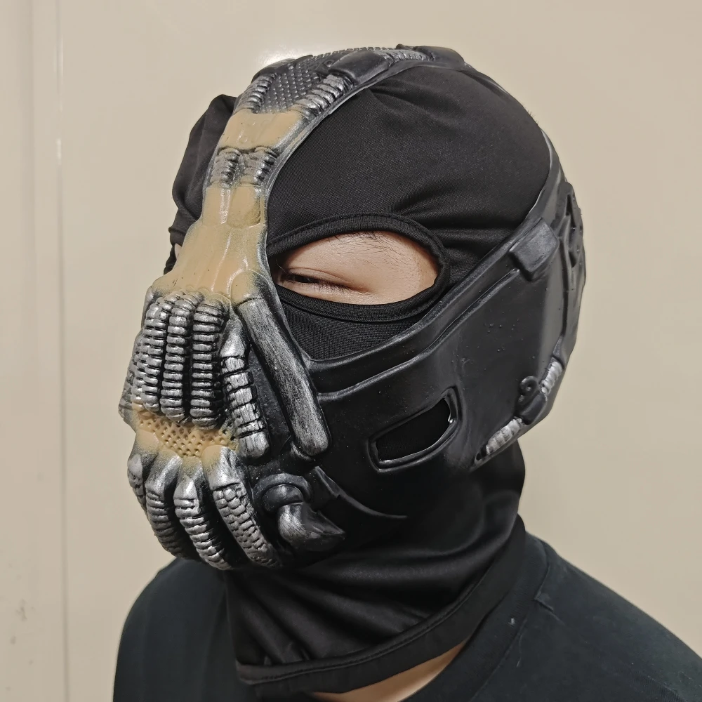 

Villain Bane Mask Movie Cosplay Latex Mask Halloween Carnival Party Role Play Costumes Head Cover Horror Mask Party