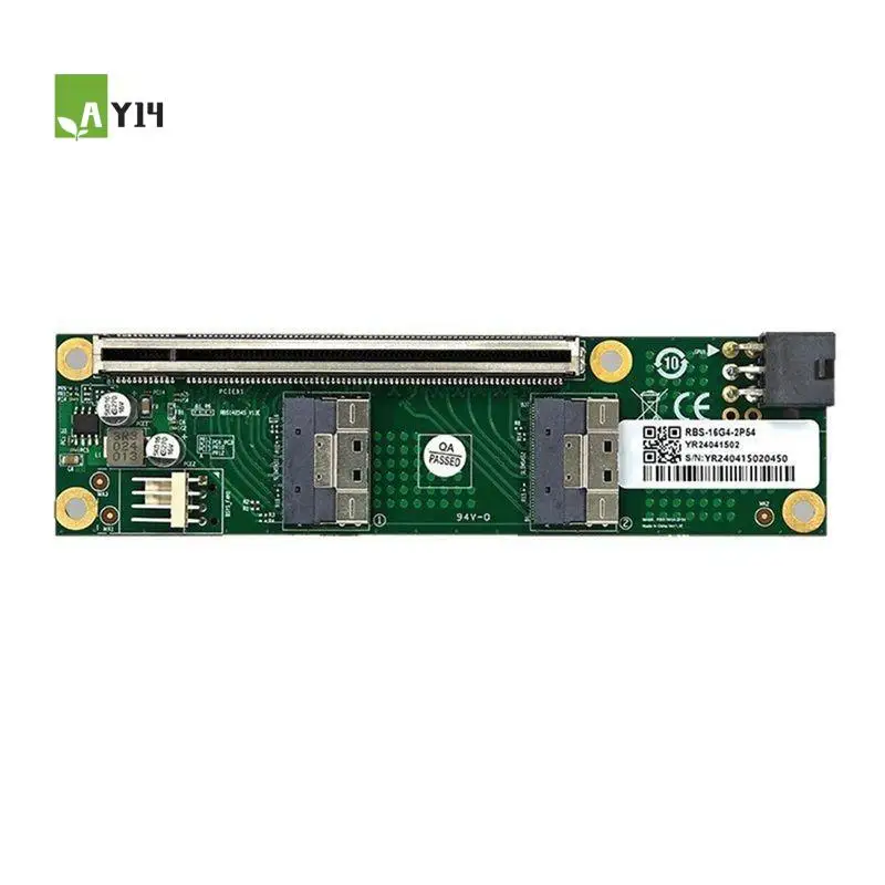 

AY14-Pcie4.0 в SFF-8654 Преобразователи Адаптерная карта SFF8654 Riser Card GEN4 для сетевой видеокарты