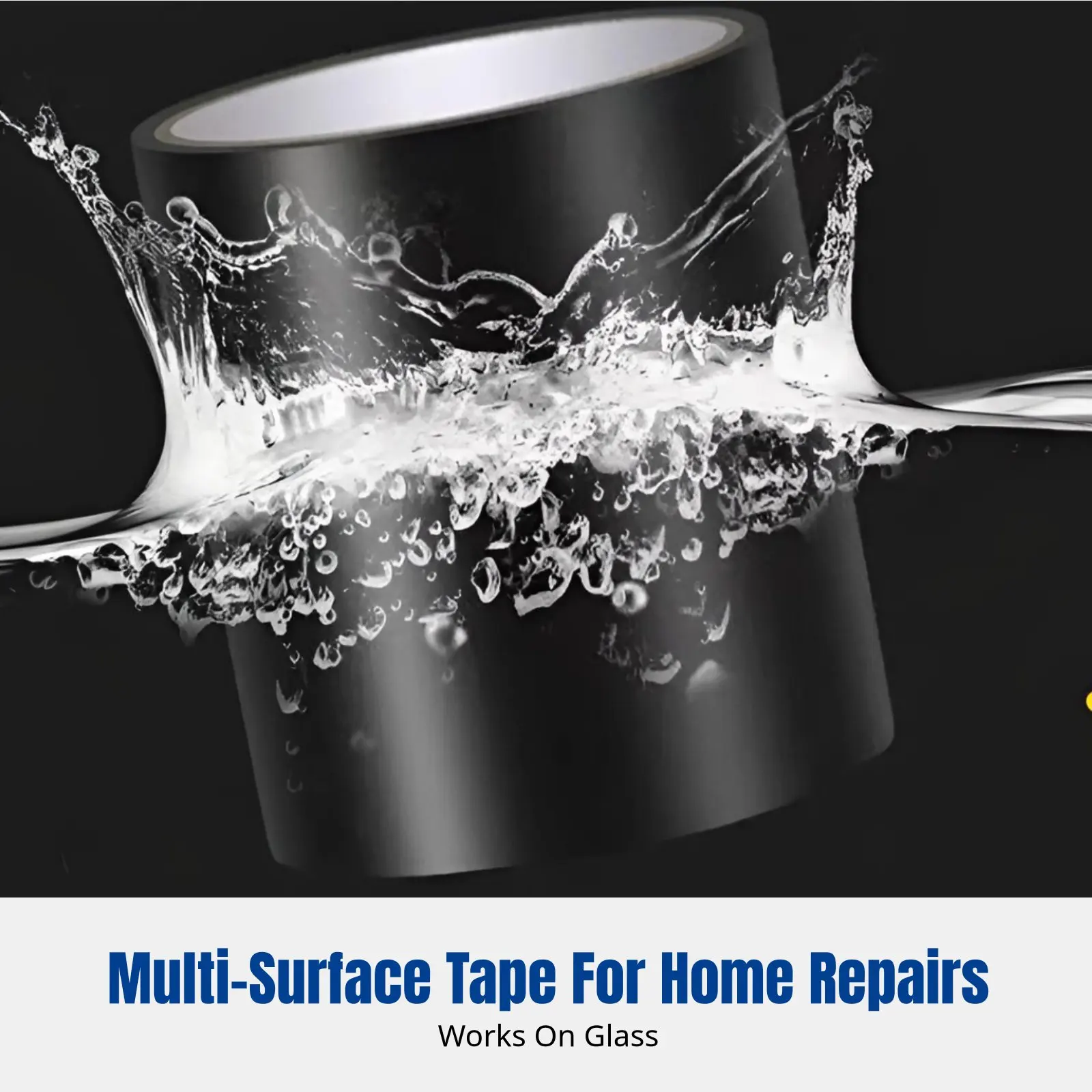 

Waterproof Repair Tape, High-Adhesion PVC Leak Seal, Strong Bond for Bathroom, Kitchen, Plumbing