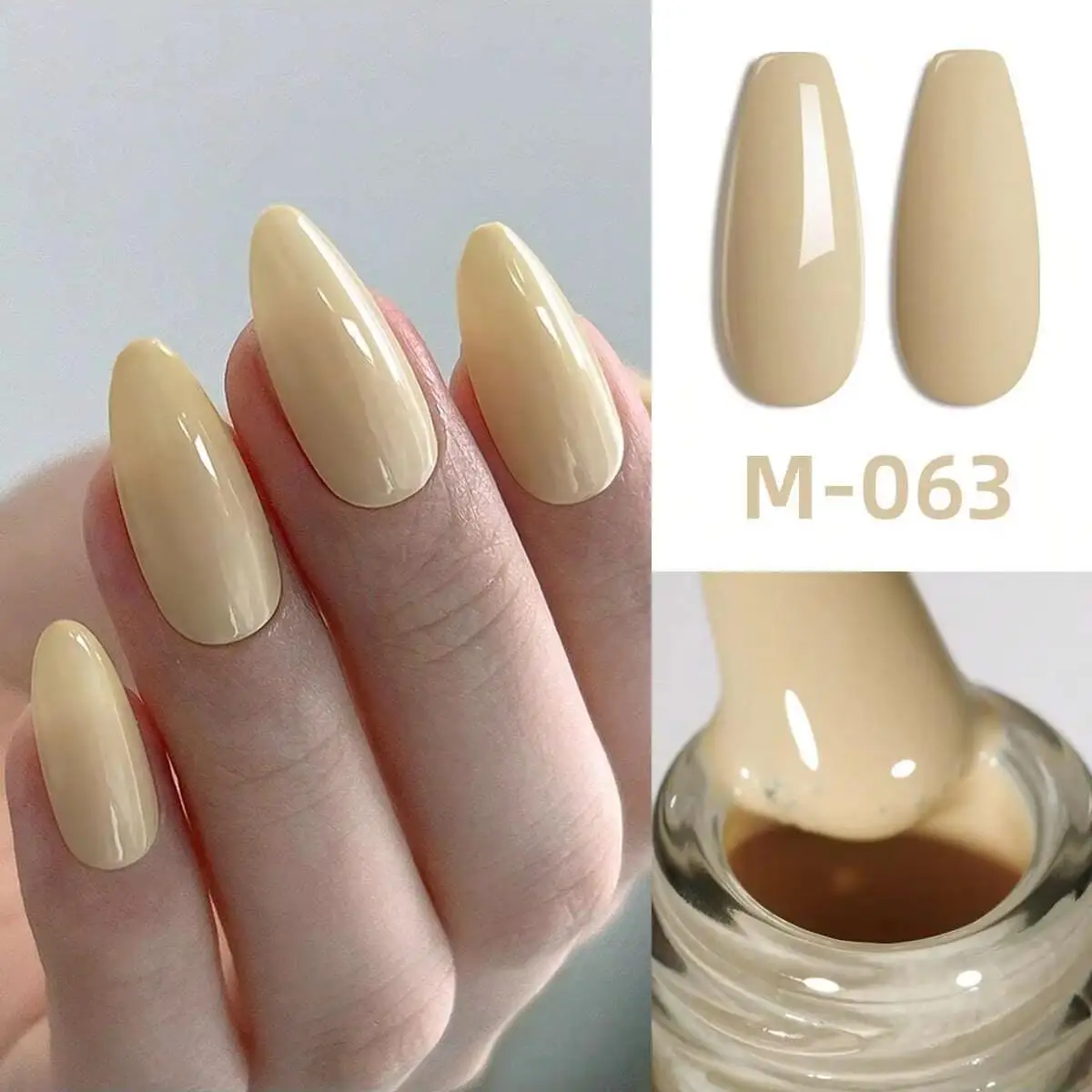 1 Stück 15 ml rotbrauner Gel-Nagellack-Starter, reiner Soak Off, kein Abwischen, geeignet für alle Jahreszeiten