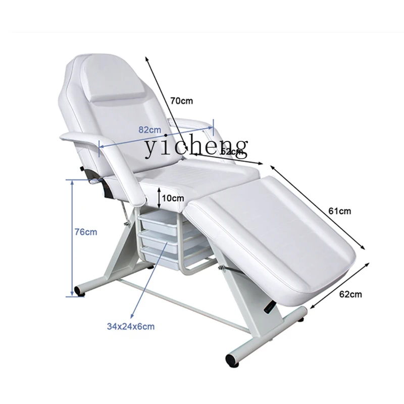 Tqh  Bed Tattoo Professional Chair Folding Tattoo Work Bed Tattoo Embroidery Beauty Physiotherapy Bed