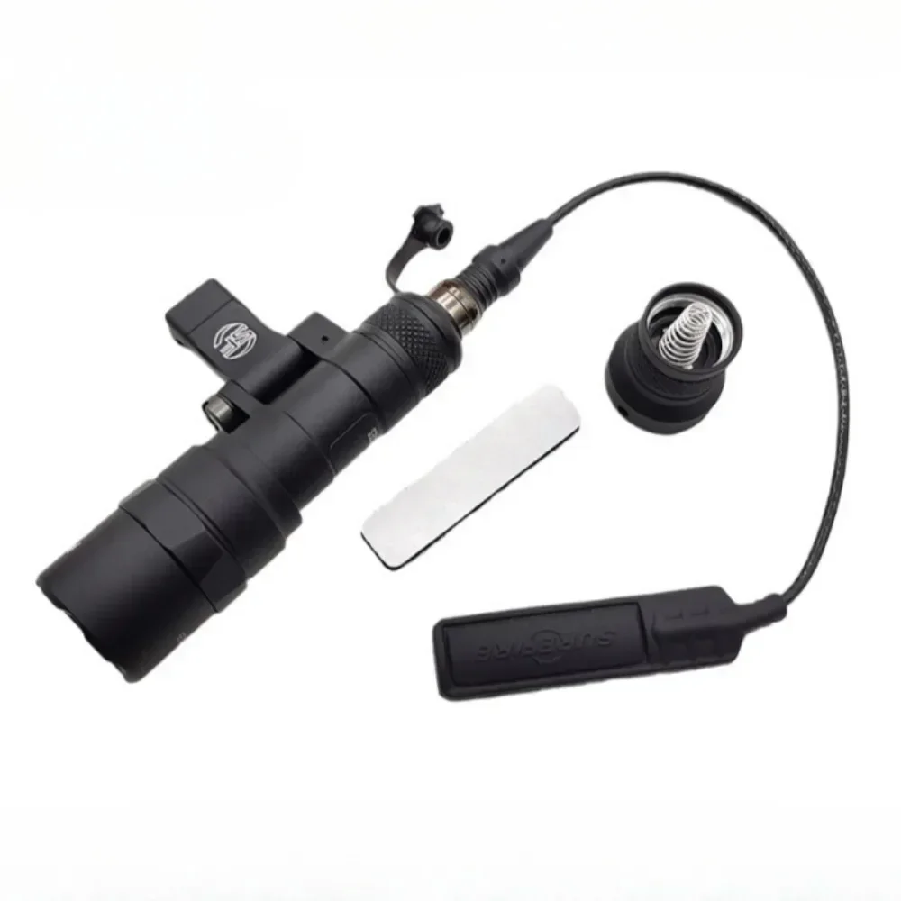 Tactical M300A/M340C LED Flashlight with Pressure Switct Airsoft Rifle Weapon Gun Light for G17 Outdoor Hunting