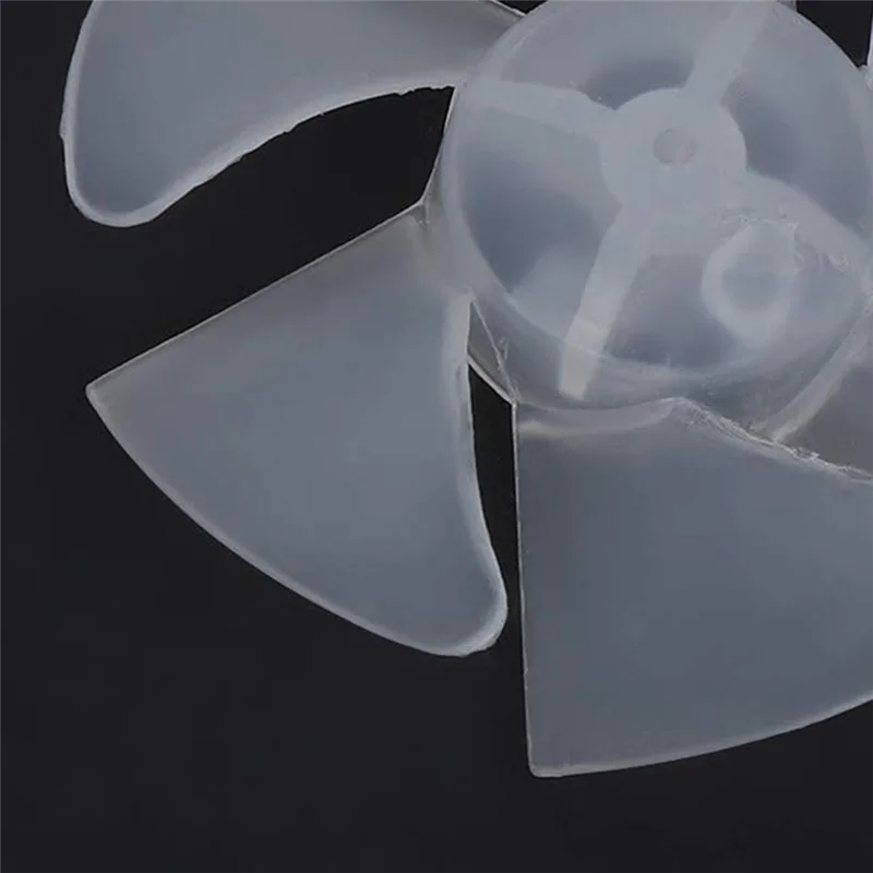 

B28C-10Pcs Mini Plastic Fan Blade Small Power Hair Dryer Fan Motor Accessories Household Fan Accessories