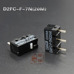 Mikro anahtarı D2FC-F-7N 20M OMRON için uygun 10M 50M düğme Logitech Logitech G403 G603 G703 fare 2 adet/grup