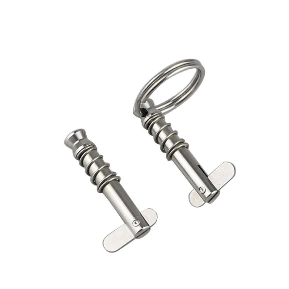 Quick Pin Automatic Locking Pin Yacht Accessories Safety Pin Tongue Lock 316 Stainless Steel Marine Hardware Boat Accessories