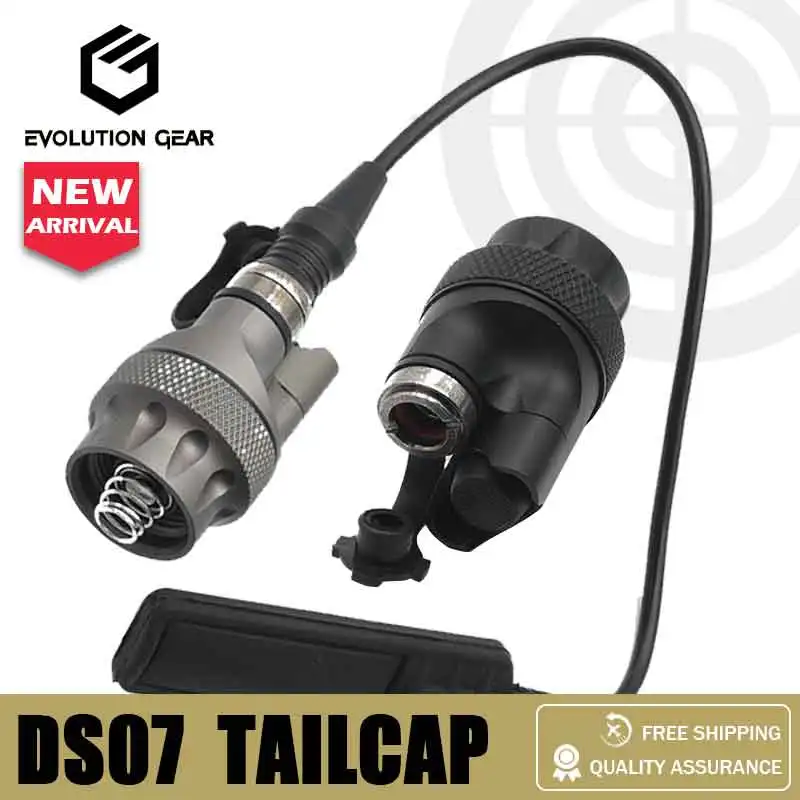 

Переключатель фонарика DS07 для фонарика SF Scout PLHv2 и осветителя Kiji, водонепроницаемый переключатель фонарика в сборе