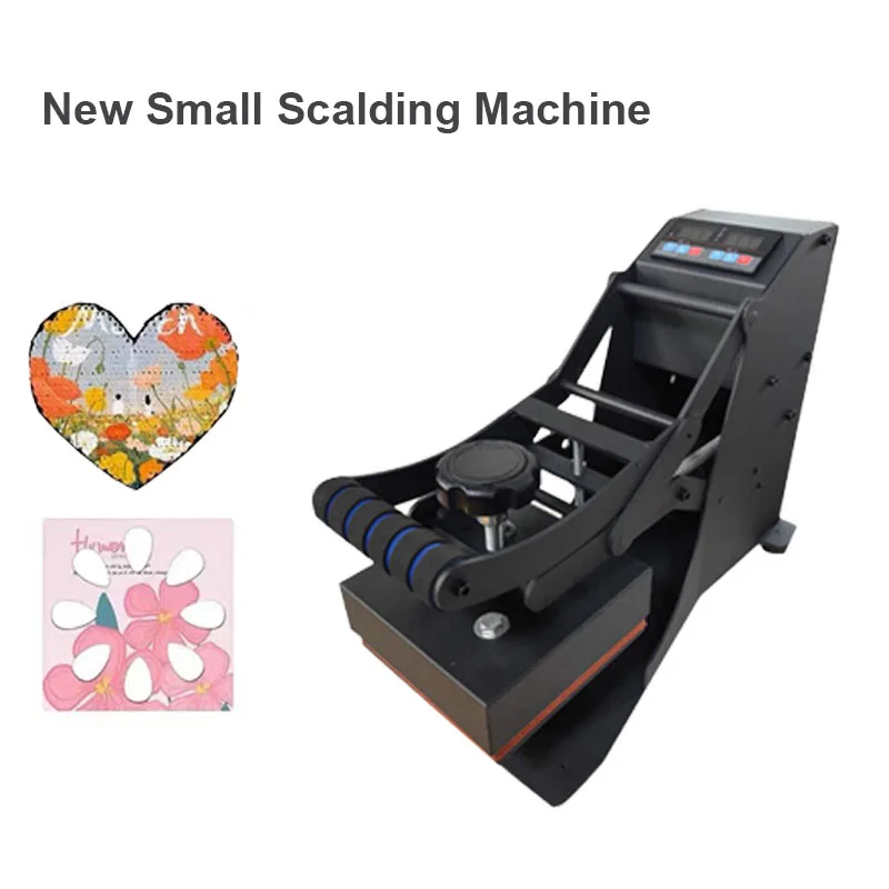 Label Printer Heat Press Machine Hot Stamping Equipment For T-Shirt/Hat/Canvas Bag/Mask/Pants/Pillow Printer 220V