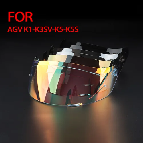 Imagen 2 del producto Visera para casco de motocicleta AGV K1-K3SV-K5-K5S, lentes, visor de cristal, accesorios de Mica